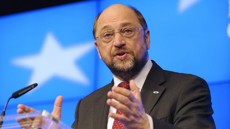 Σουλτς: Απαιτείται επαναπροσδιορισμός της ευρωπαϊκής πολιτικής για τους πρόσφυγες